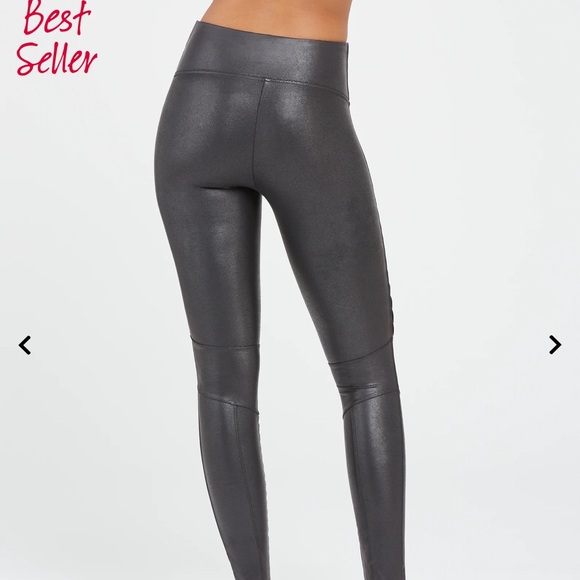 SPANX Pants - Spanx Leather Moto Leggings